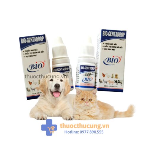 Điều trị các trường hợp viêm mắt do nhiễm trùng gây triệu chứng mắt đỏ, chảy nhiều nước mắt, đổ ghèn, có mủ hoặc đục giác mạc trên chó, mèo trâu, bò, dê, cừu, heo,gia cầm.