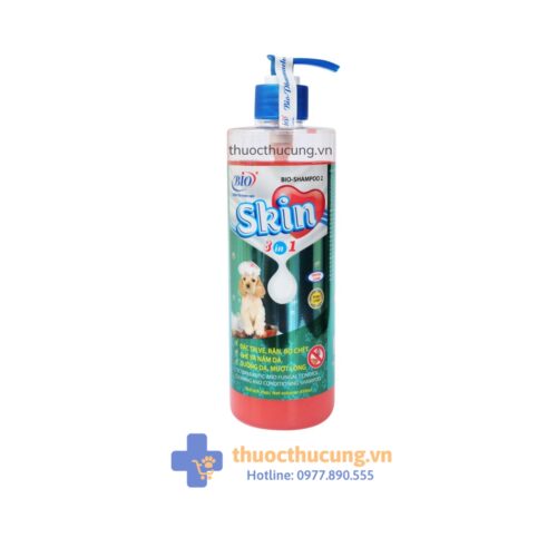 Dầu tắm trị ve, ghẻ, bọ chét, nấm da và dưỡng lông