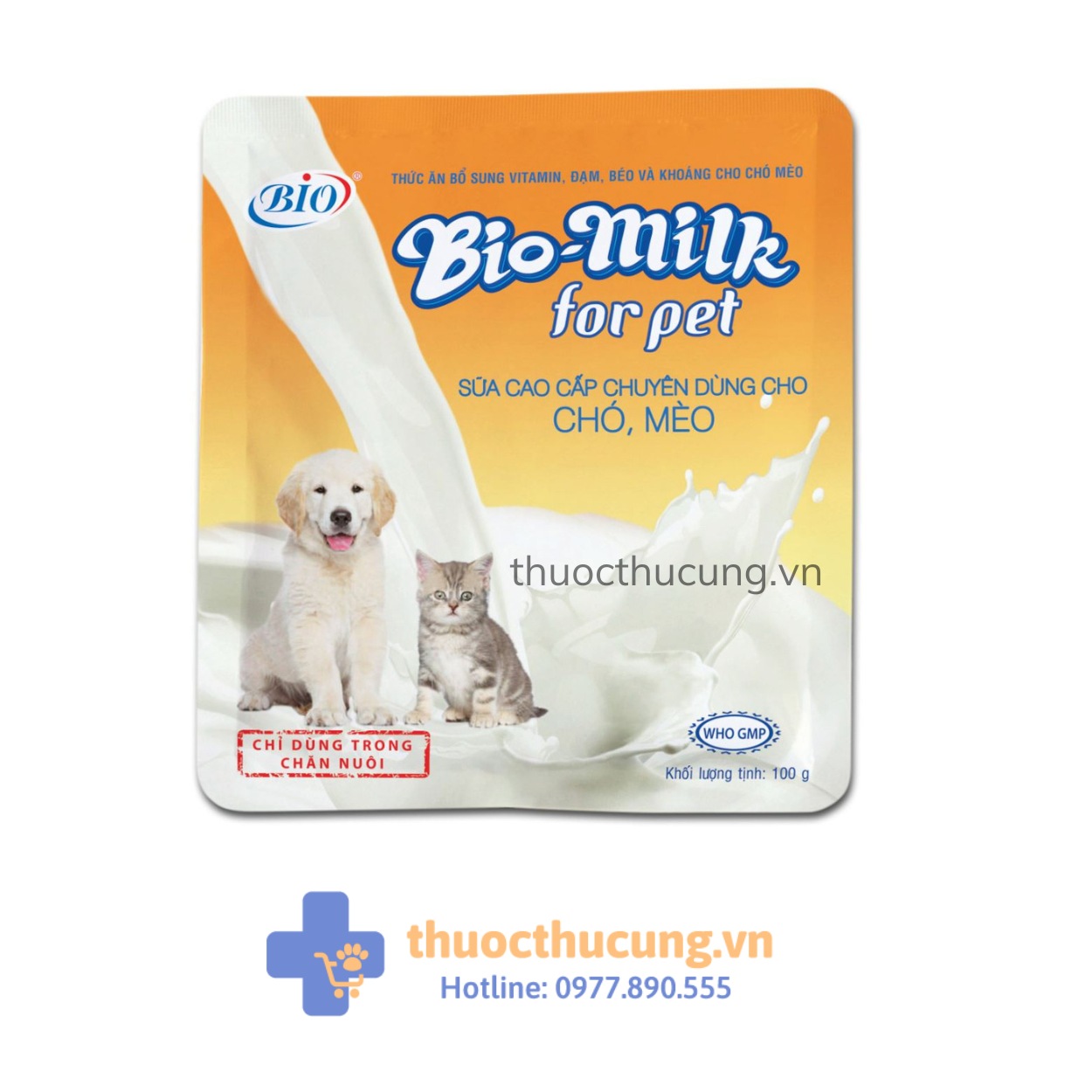 Bio-milk for pet BIO MILK FOR PET ( 100gr)