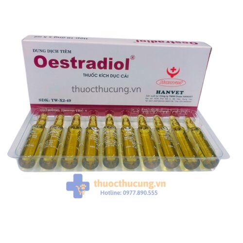 Kích thích phát triển buồng trứng, kích thích gia súc cái động dục ẩn, khó thụ thai