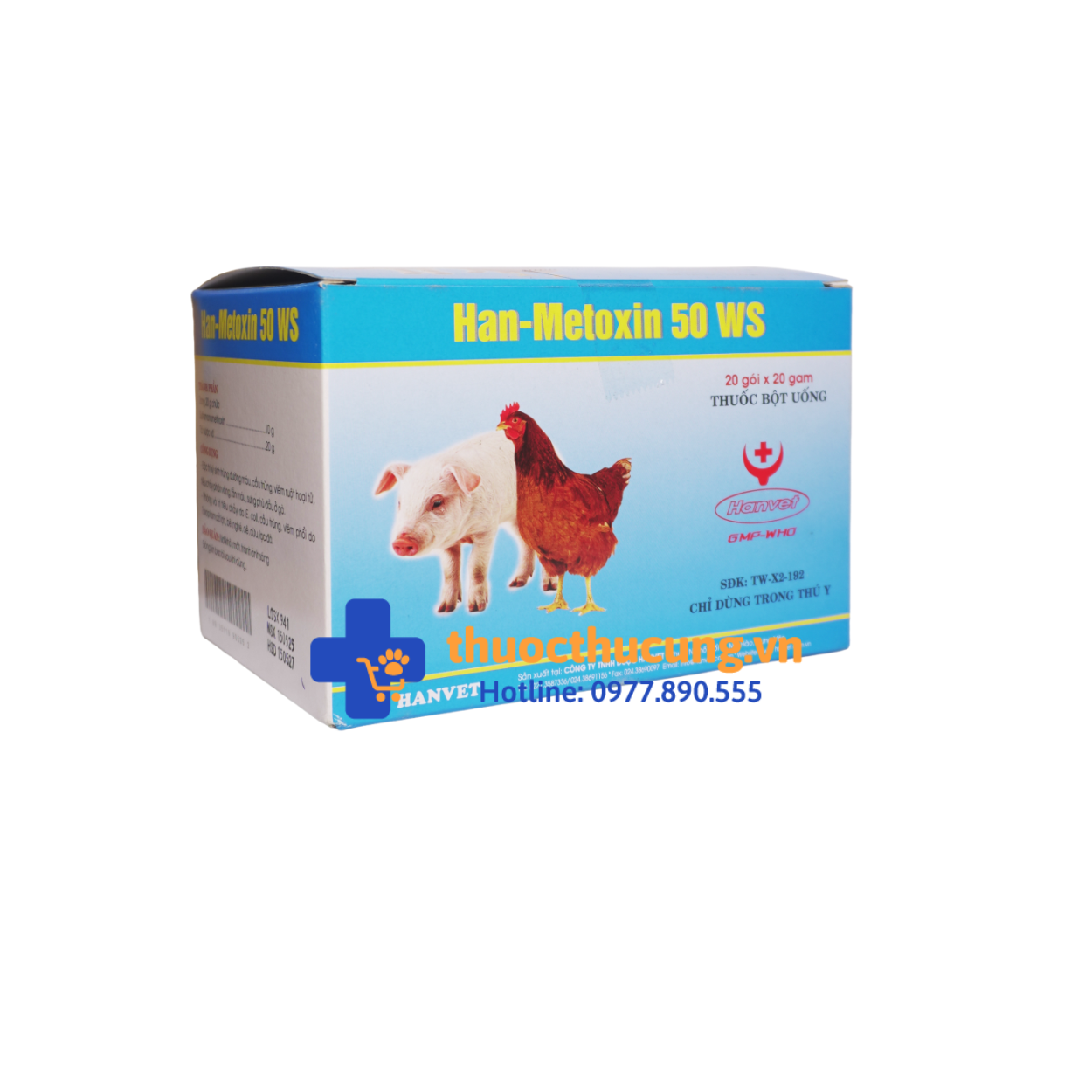 Đặc trị ký sinh trùng đường máu, cầu trùng, viêm ruột hoại tử, tiêu chảy phân vàng, lẫn máu, sưng phù đầu ở gà. Phòng và trị tiêu chảy do E. coli, cầu trùng, viêm phổi do Toxoplasma ở lợn, bê, nghé, dê, cừu, lạc đà.
