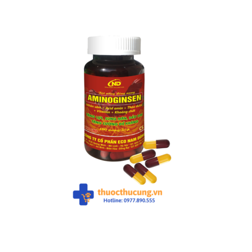 TĂNG LỰC, SUNG MÃN, DẺO DAI, TĂNG CƯỜNG ĐỀ KHÁNG Nhân sâm + Acid amin + Thảo dược + Vitamin + Khoáng chất