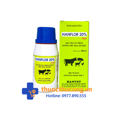 Đặc trị các bệnh tiêu hoá, hô hấp, các bệnh kế phát tai xanh trên gia súc, gia cầm