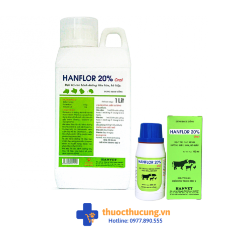 Đặc trị các bệnh tiêu hoá, hô hấp, các bệnh kế phát tai xanh trên gia súc, gia cầm