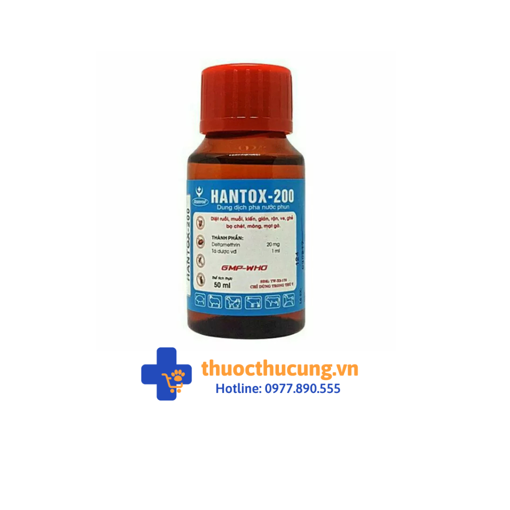 Diệt: Muỗi, ruồi, nhặng, kiến, gián, trong trang trại chăn nuôi, gia đình. Phòng trị: Rận, ghẻ, bọ chét, ve bò, mòng ở gia súc, mạt gà ở gia cầm.