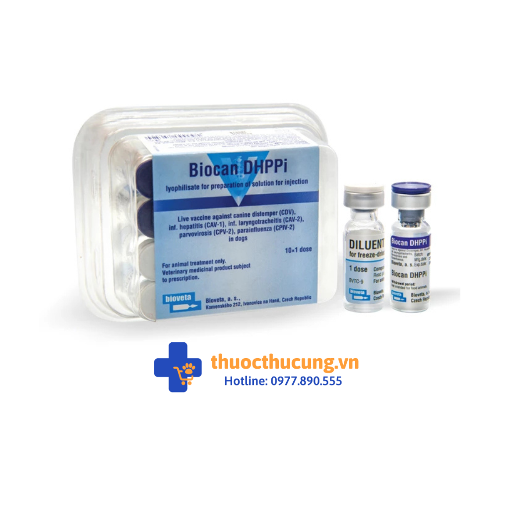 Vaccine Biocan DHPPi ( Phòng 5 bệnh cho chó)