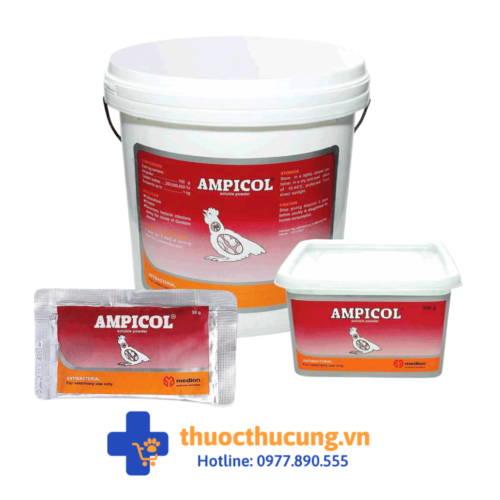 Đặc trị các bệnh gây ra bởi E.coli, thương hàn, tụ huyết trùng