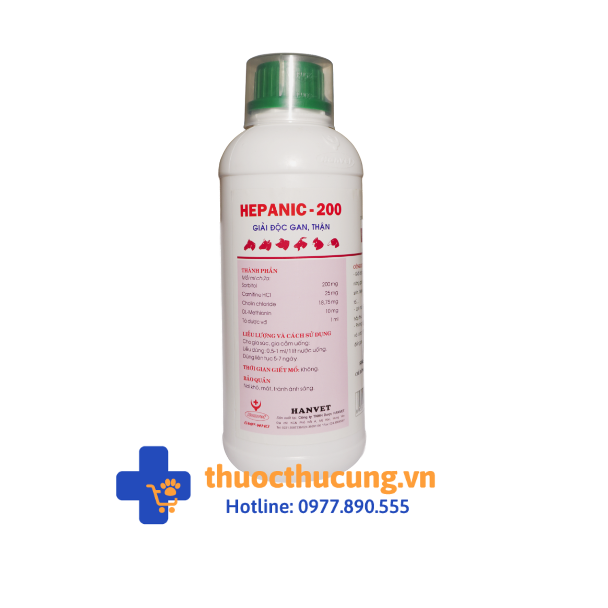 Giải độc gan,mật cho gia súc, gia cầm