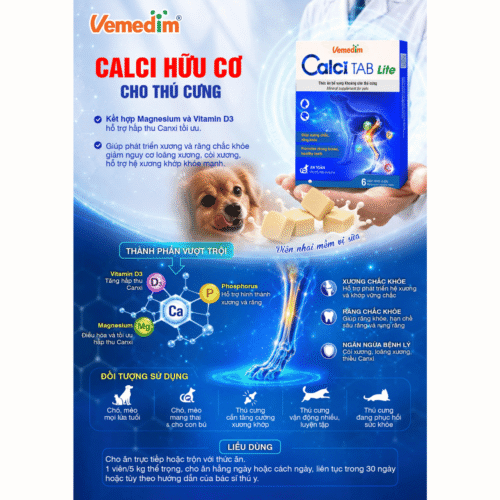 Calci TAB lite - Viên nhai 