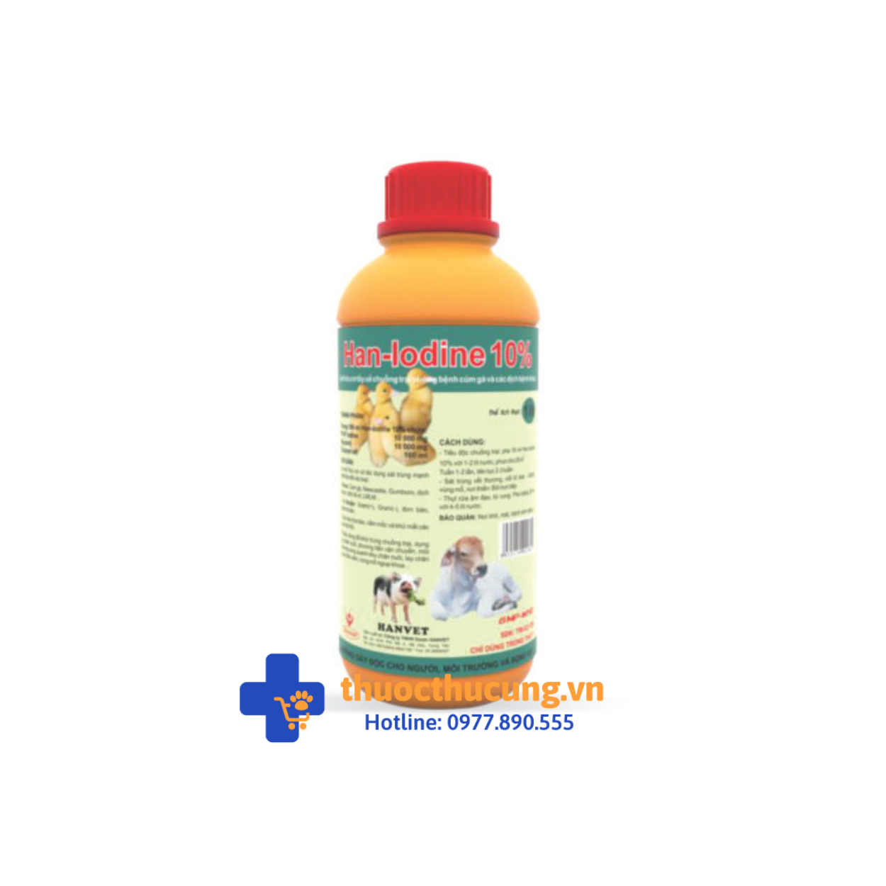 HAN-IODINE 10% 1lít